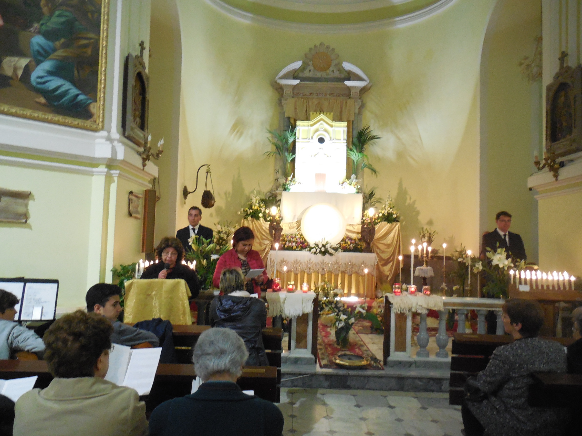 14/4/2017 Santuario San Francesco di Paola – Adorazione notturna nella notte della Passione del Giovedì Santo – Foto di Natalia