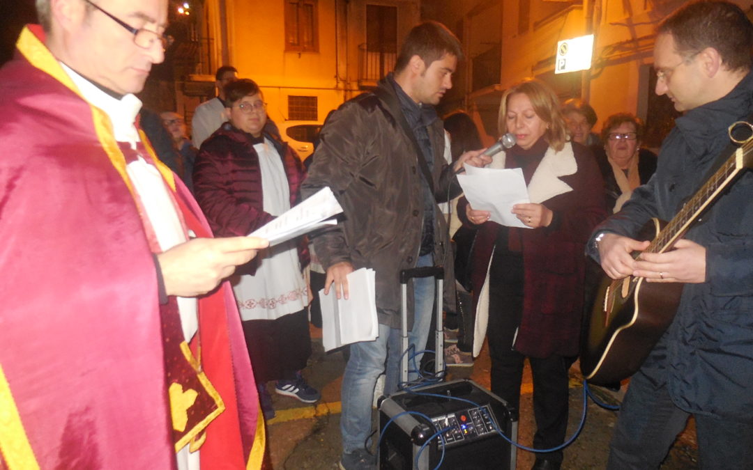 La Via Crucis di Lunedì Santo della Pasqua del 2019 nel Santuario di San Francesco di Paola